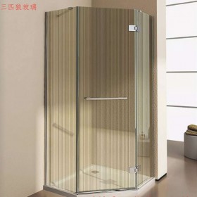 云南昆明厂家直销淋浴房夹丝玻璃 夹丝玻璃隔断屏风
