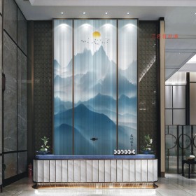 四川成都厂家直销钢化彩色艺术玻璃