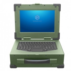 6U CPCI满足国军标电磁兼容加固便携笔记本电脑 带电池
