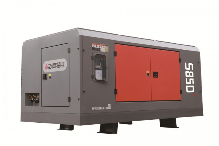 志高295kw s95cd  29/24 水井二级压缩柴油固定螺杆式空压机工程用