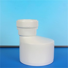HDPE排水压盖式柔性承插管件 排水压盖式承插管件 型号全
