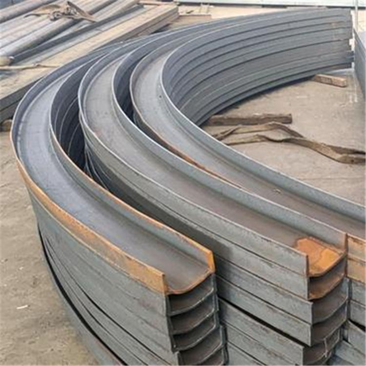 槽钢拉弯 冲孔定制加工钢结构建筑用 可切割加工