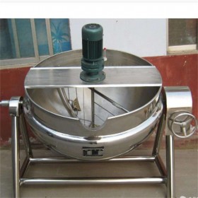 供应电加热夹层锅 搅拌锅 大型 可倾式 炊事设备