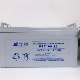 加辉100AH蓄电池 PST100-12 足量 免维护铅酸蓄电池 英迈伟业