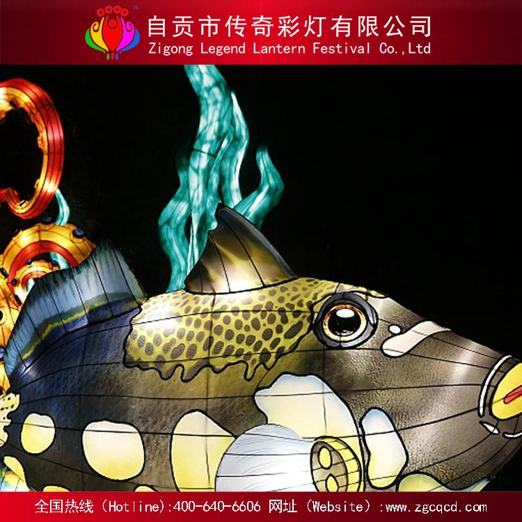 国庆中秋春节元宵户外公园主题自贡传统花灯展各类动物灯组
