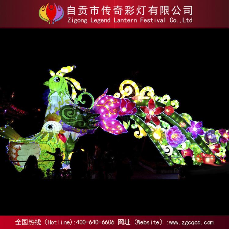 彩灯自贡灯会中秋国庆春节元宵造型装饰民俗氛围大型春节花灯设计