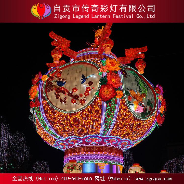 自贡花灯传统节日装饰灯展元宵节灯会