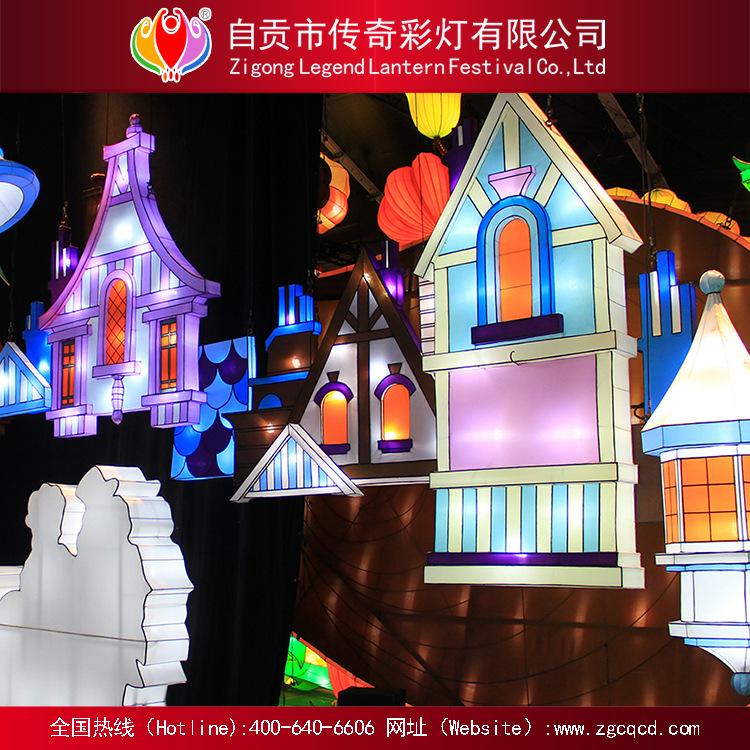 中秋国庆春节元宵主题灯展设计制作自贡厂家直销户外圣诞灯