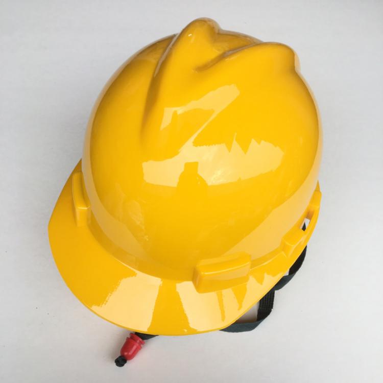 安力ABS塑料V型加强安全帽工厂 成都工地防护安全帽厂家 防砸国标大旋钮安全帽厂家1501型