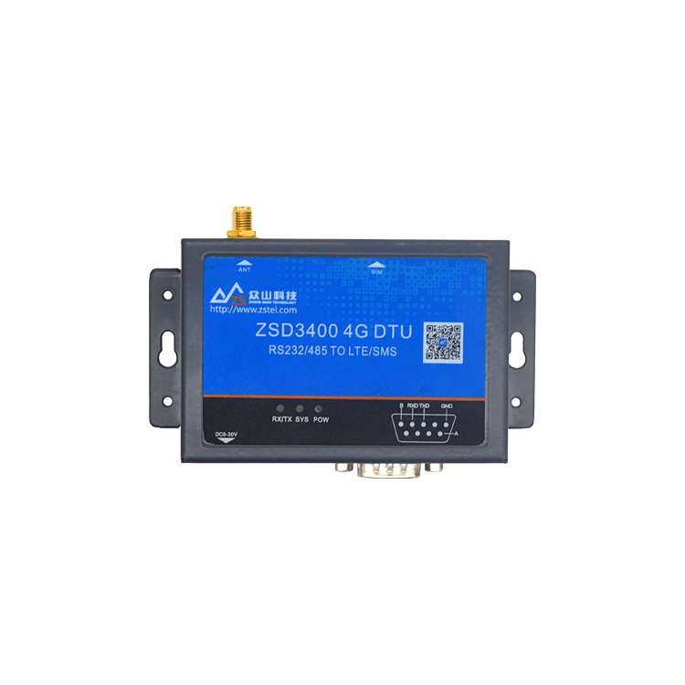 4G DTU模块|7模全网通|RS485/232串口转LTE|短信透传|ZSD3400