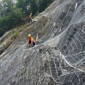 贵州生产主动防护网厂家供应边坡防护钢丝网-接受定制