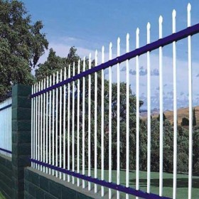 成都围墙锌钢护栏厂家供应花园式锌钢护栏 喷塑锌钢护栏