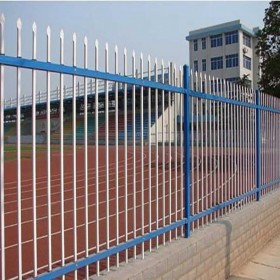 小区锌钢护栏围墙 学校工艺锌钢护栏 锌钢护栏围栏厂家