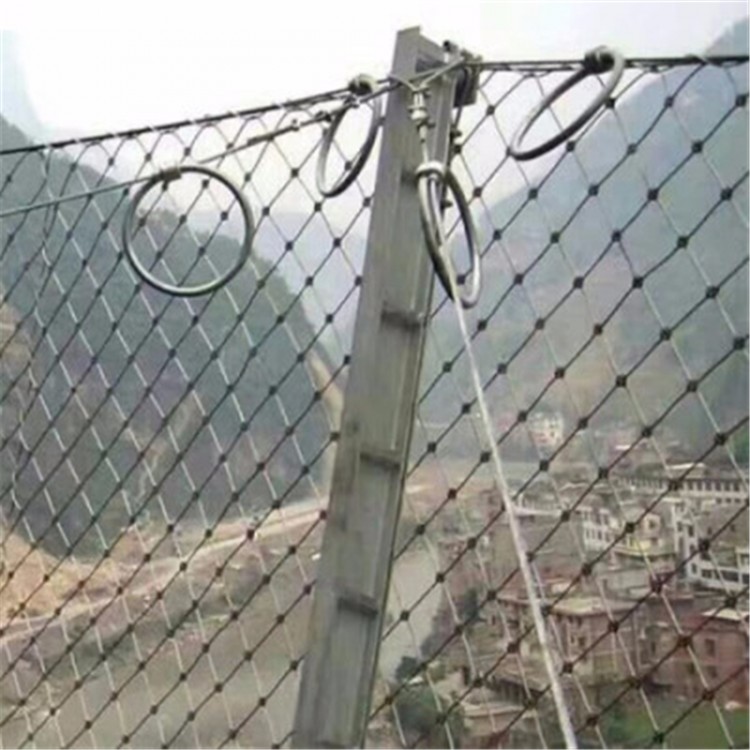 山地边坡防护网厂家定制主动/被动柔性边坡防护网