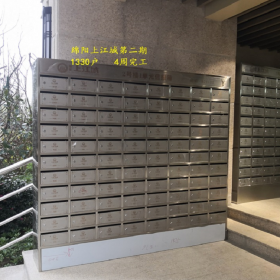 川西友佳不锈钢信报箱厂家设计制作 小区住宅别墅信报箱
