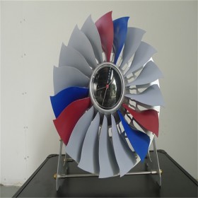 三色航空发动机风扇摆件   教学培训模型设备