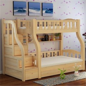 儿童专用宿舍上下床 儿童公主床定制 成都实木儿童套床