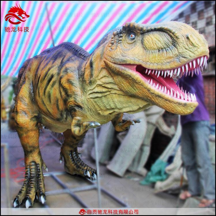 大霸王龙玻璃钢雕塑大型仿真恐龙树脂雕塑恐龙美陈道具模型制作恐龙公园设计制造商
