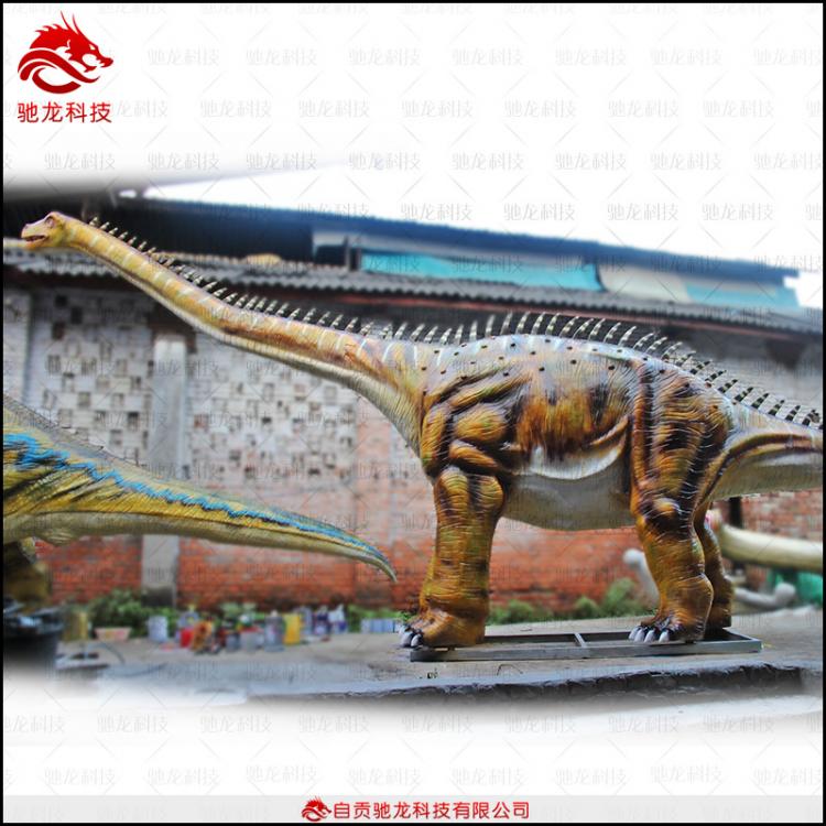 大型仿真梁龙玻璃钢雕塑大恐龙树脂模型公园景区博物馆科普恐龙模型定制公司