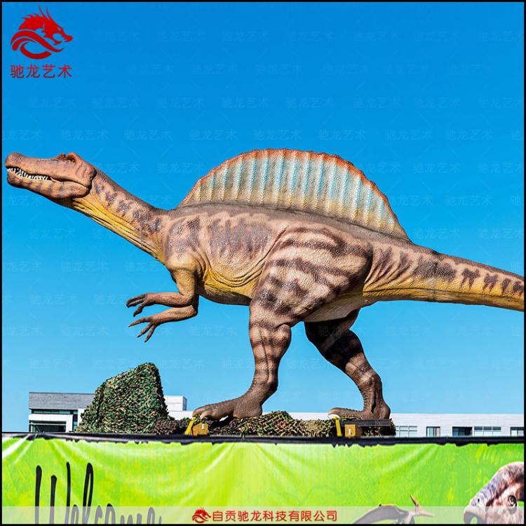 仿生活体恐龙模型大型硅橡胶机器恐龙会动会叫仿真恐龙制作厂家