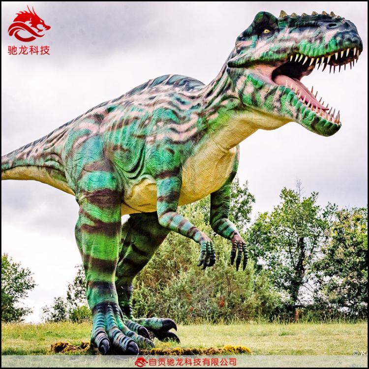 景区公园大型霸王龙仿生真恐龙模型电动硅胶机械恐龙制作公司