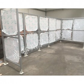 自动化机械设备围栏 框架铝型材厂家 铝型材围栏厂家 工业铝合金型材车间隔断
