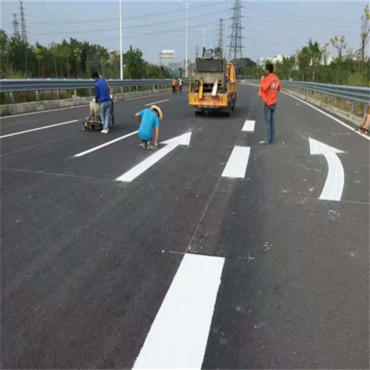 反光型热熔标线涂料 马路地坪划线油漆 交通道路划线公路