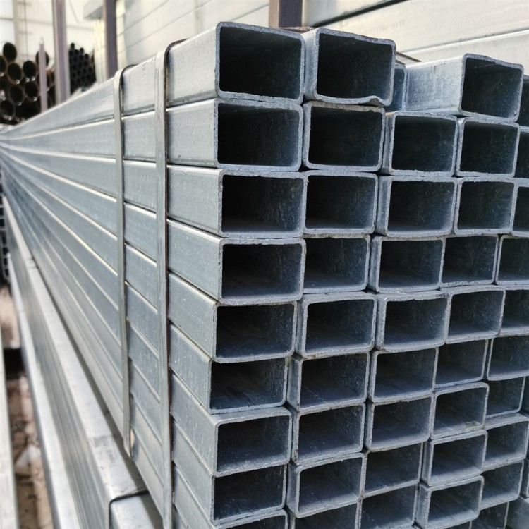 热镀锌方矩管 方管矩管 建筑钢铁工程使用 抗锈耐腐蚀 规格齐全
