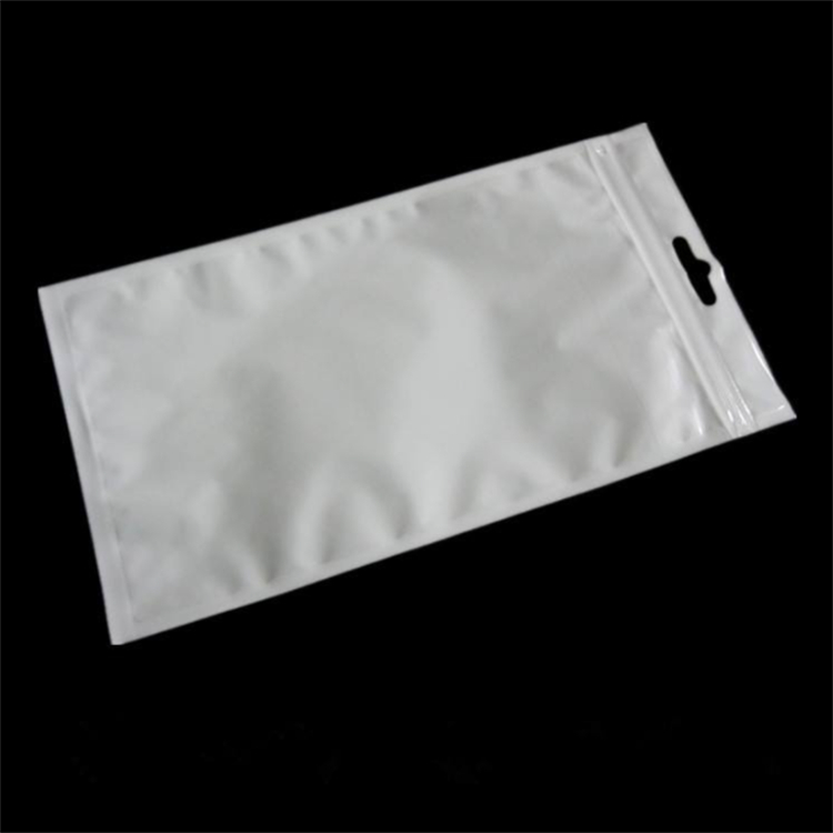 PE复合珠光膜袋 白色自封泡泡包装袋 服装防水打包快递袋