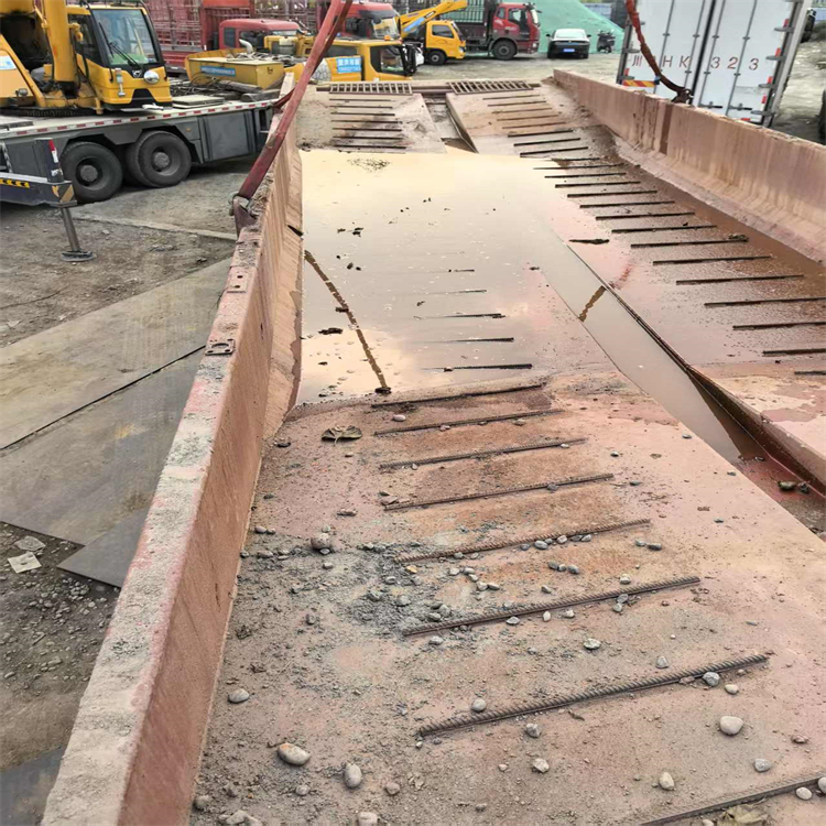 诚鑫跃华 全自动洗车槽 建筑工地钢结构洗车池租赁 多规格 结构稳固 高效便捷
