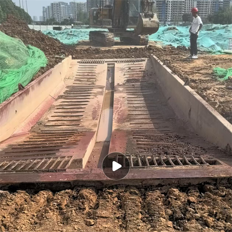 诚鑫跃华 移动洗车槽出租 建筑工地洗车机租赁