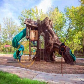 园林公园水泥直塑 动物植物雕塑