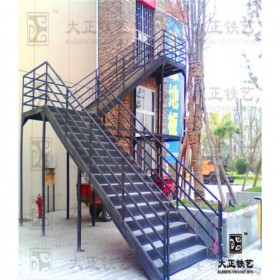 大正铁艺实体加工 钢结构楼梯系列 适用于厂房 房屋 屋顶搭建