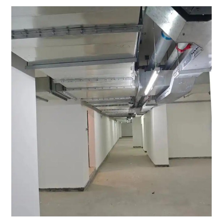 厂房仓库商场防火分区隔墙生产 室内轻质墙安装 性能稳定