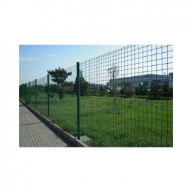 小区护栏低碳钢丝㓎塑处理双边丝护栏网 不易腐蚀
