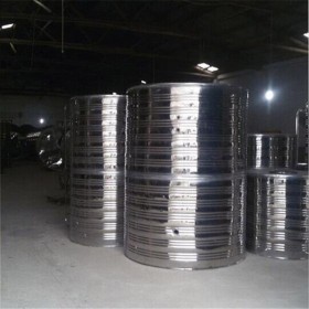 厂家直销保温水箱 圆柱形 不锈钢材质 耐腐蚀 现货供应