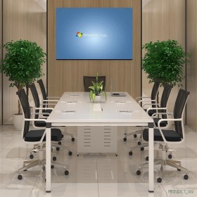 办公室会议桌 板式会议桌 现代简约洽谈桌椅定制