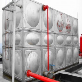组合式水箱 不锈钢方型保温水箱   地埋式消防水箱 光阳支持定制