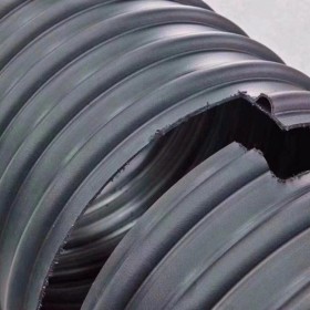 汉中巴中达州钢带管钢带螺旋增强波纹管聚乙烯钢带增强缠绕波纹管 聚乙烯PE钢带管生产厂家