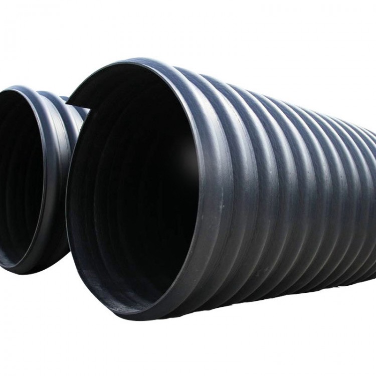宜宾钢带管 HDPE钢带波纹管 扩口钢带管钢带增强波纹管 生产厂家四川固地管道