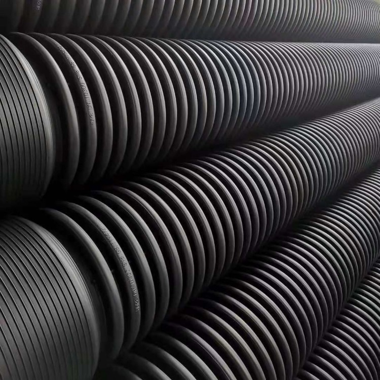 拉萨国标波纹管生产厂家 双壁波纹管  HDPE双壁波纹管塑料排水管用固地管道