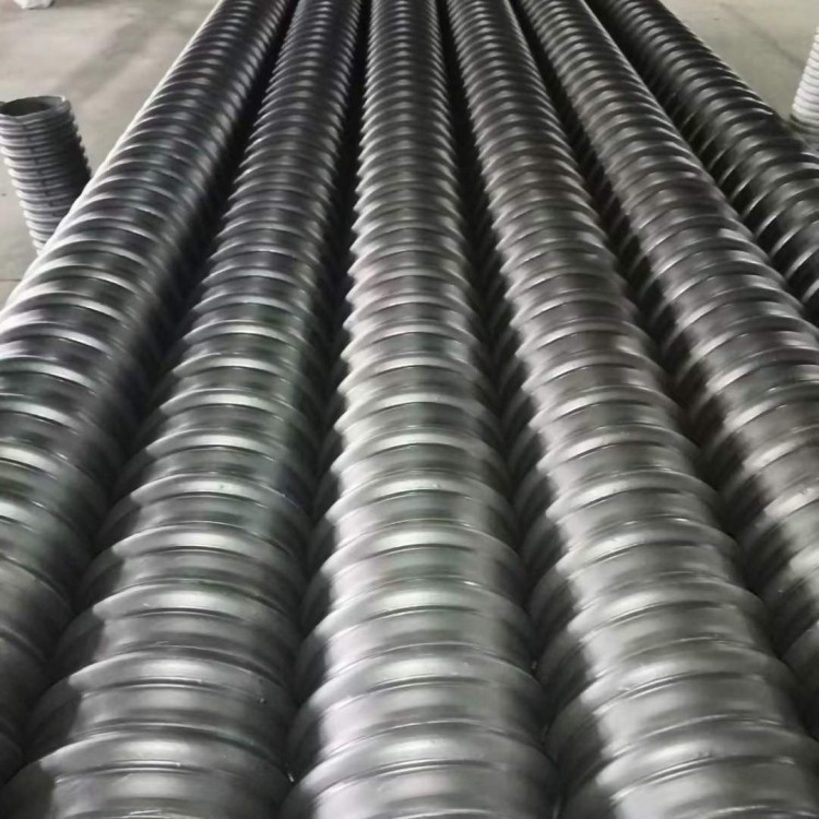 固地管道钢带管 扩口钢带缠绕波纹管 大口径波纹管选固地管道生产厂家