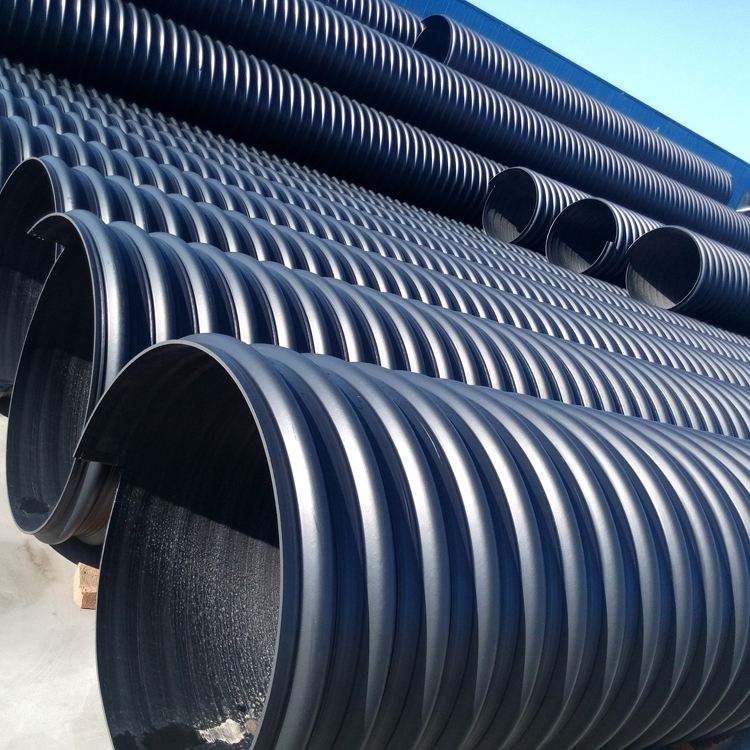 林芝多联钢带管 扩口钢带缠绕波纹管 大口径波纹管选固地管道生产厂家