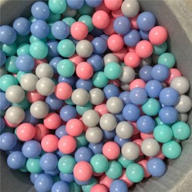 四川双十一活动儿童马卡龙海洋球批发厂家  淘气堡彩色球玩具  成都淘气堡厂家 儿童乐园室内塑料波波球批发