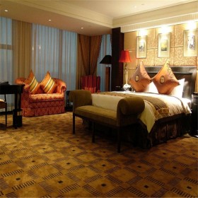 酒店过道地毯 走廊印花地毯 可定制地毯
