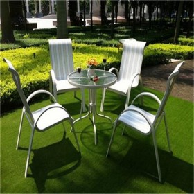 咖啡厅室外桌椅 庭院专用大遮阳伞桌椅 步行街休闲椅 公园椅
