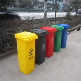 小区分类垃圾桶定制厂家 户外小区 公园塑料垃圾桶