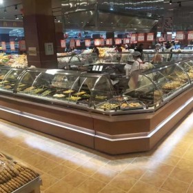 超市面点货架精品定制展示架面包柜熟食柜 厂家供应