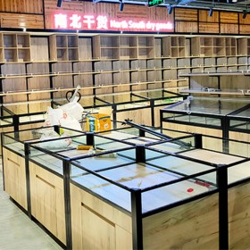 木制展示货架超市散装堆头专卖店组合式促销台 货架生产厂家