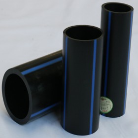 华迪塑胶PE排水管110   1.25MPa   现货批发PE实壁给水管